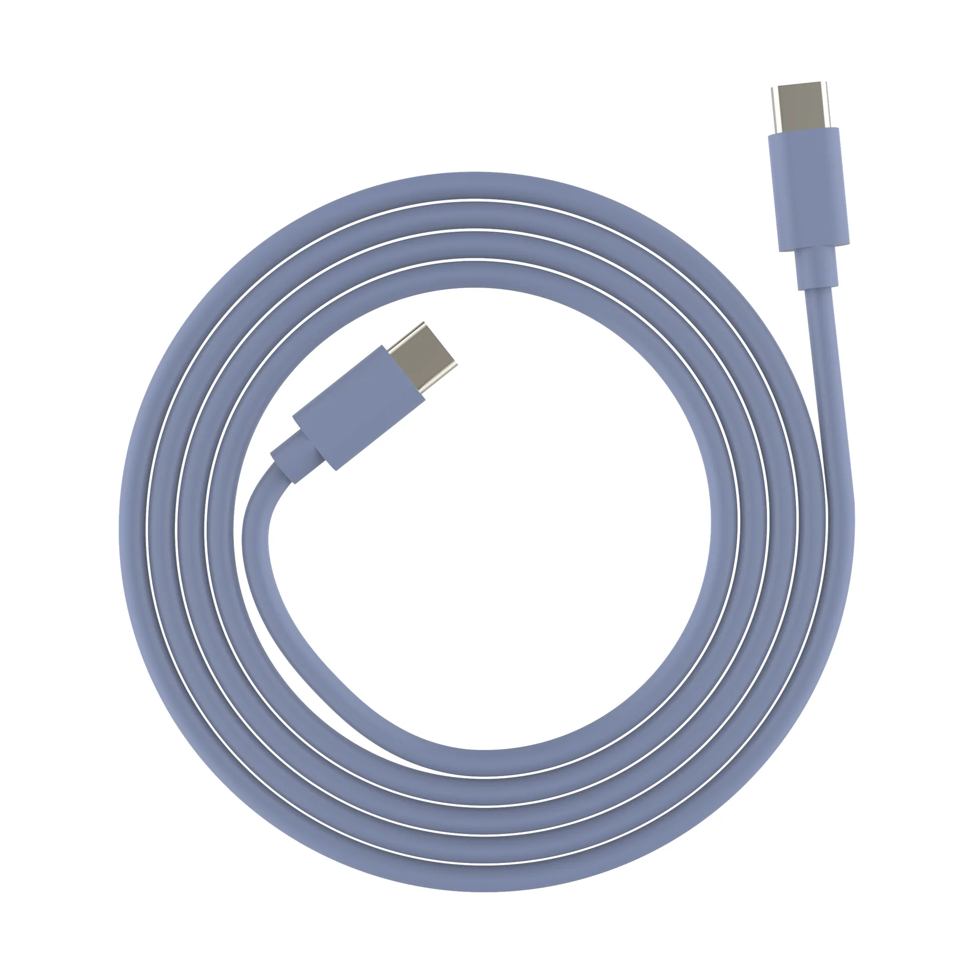 USB-C naar USB-C-kabel 240 W, Kattegatt blue, 2 m Palette