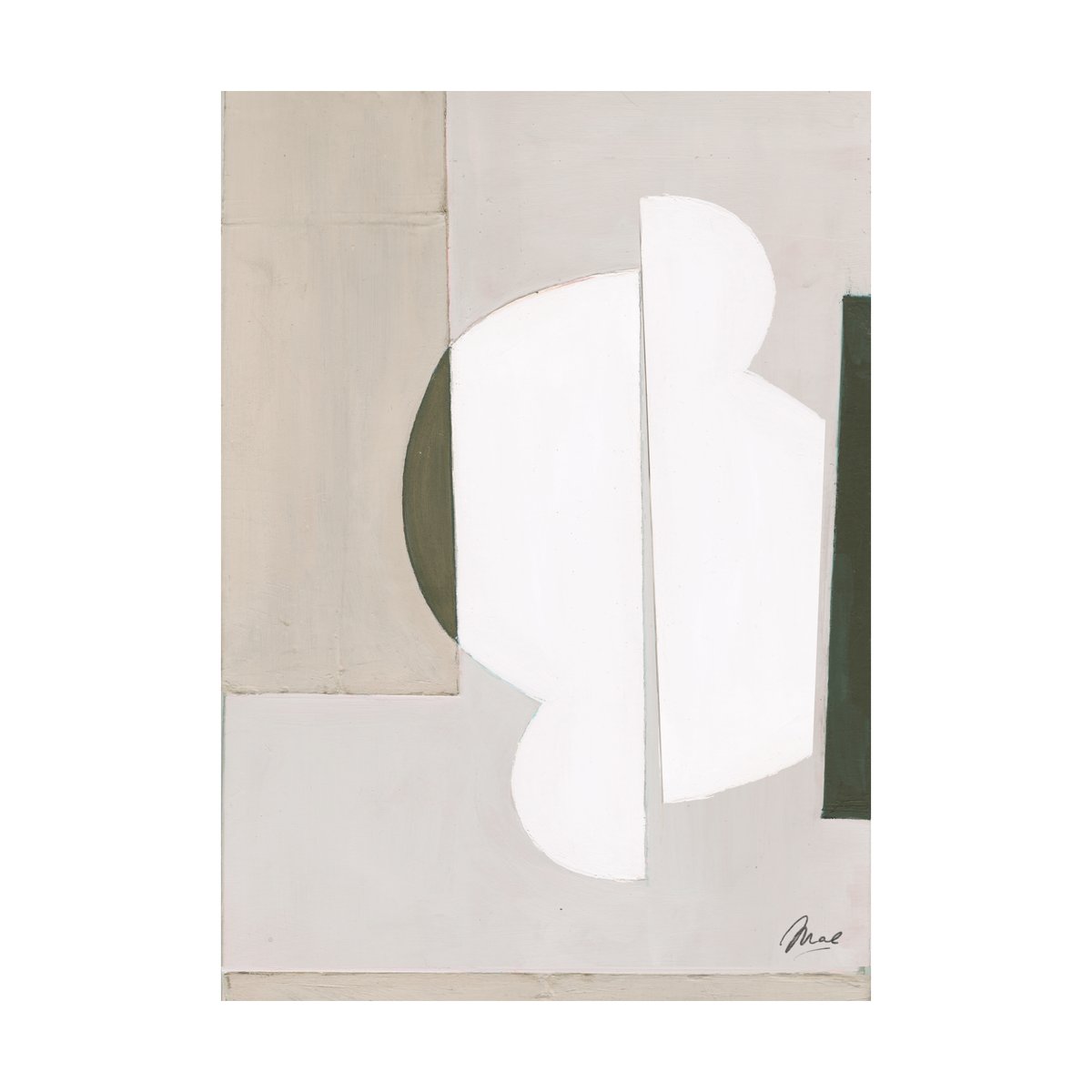 Paper Collective Aligned poster 50x70 cm | Scandinavisch Interieur | Posters | Wit