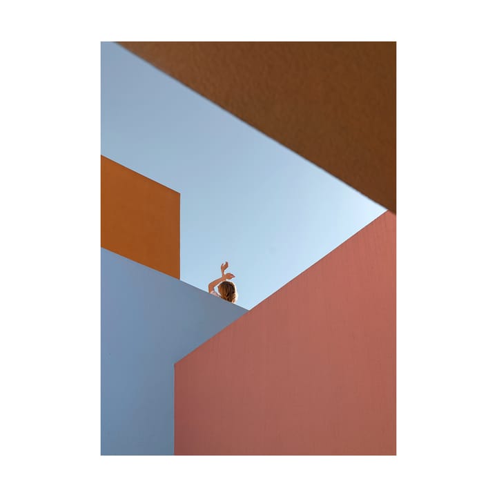 Angular Afternoon poster - 50x70 cm - Paper Collective