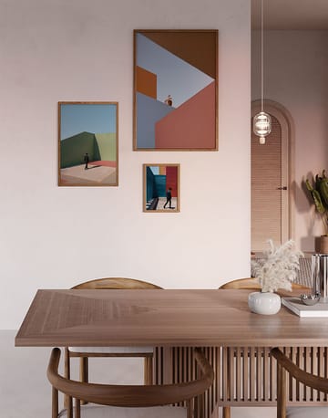 Angular Afternoon poster - 50x70 cm - Paper Collective