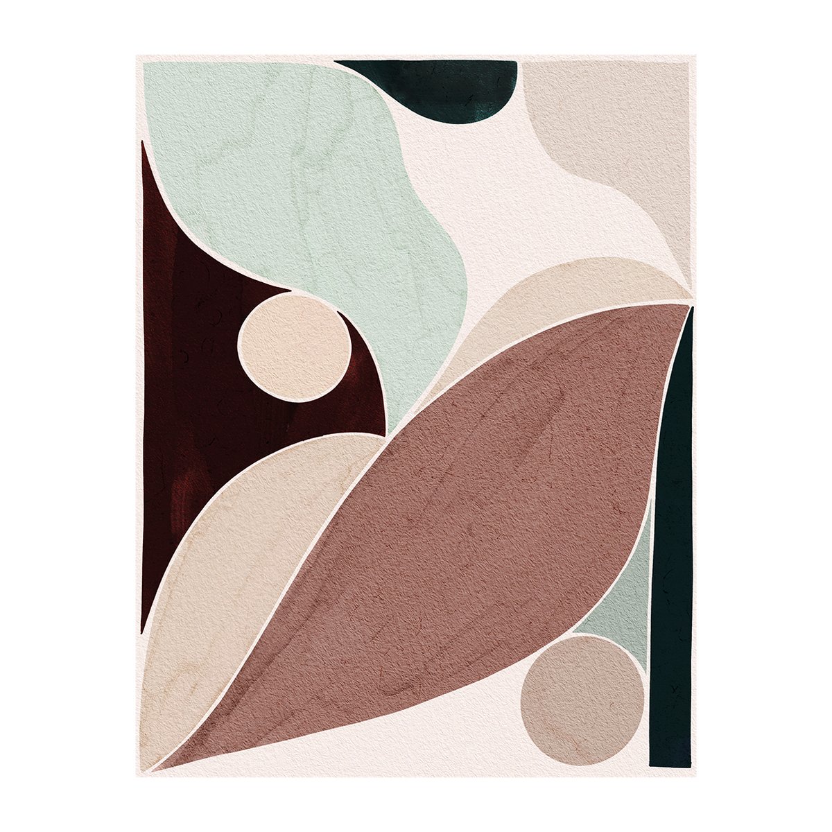 Paper Collective Autumn poster 50x70 cm | Scandinavisch Interieur | Posters | Bruin