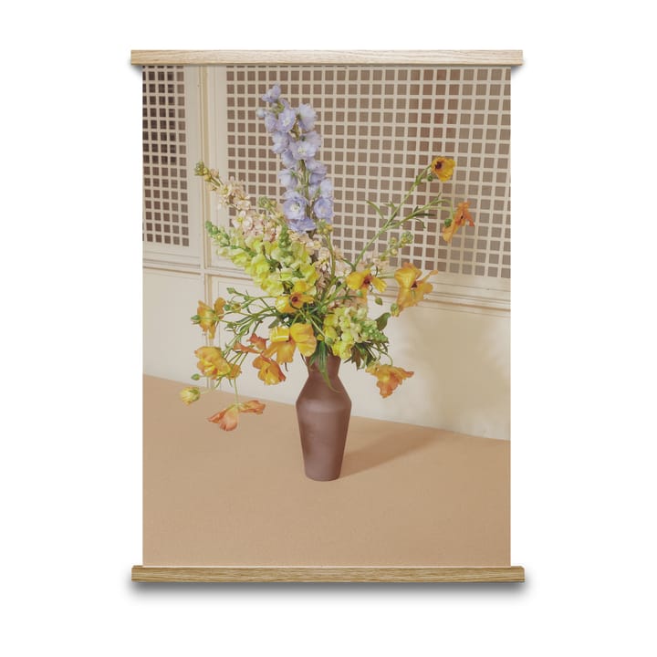 Blomst 06 beige poster - 30x40 cm - Paper Collective