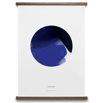 Blue moon poster - 50 x 70 cm. - Paper Collective