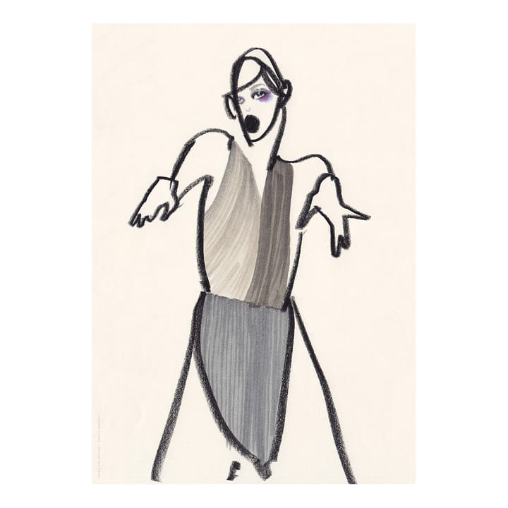 Dancer poster - model 03. 50 x 70 cm. - Paper Collective