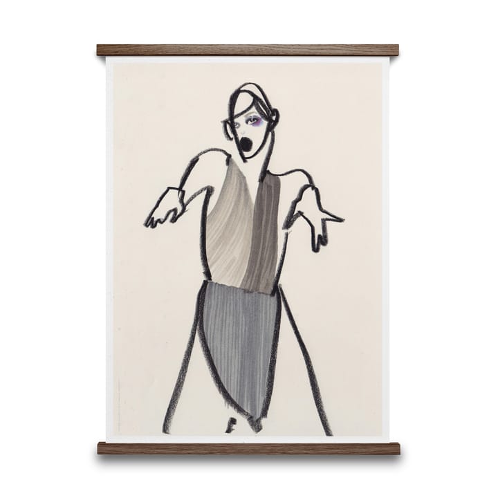 Dancer poster - model 03. 50 x 70 cm. - Paper Collective