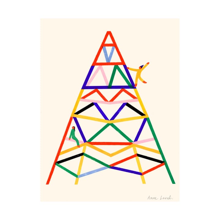 Escalader poster - 30x40 cm - Paper Collective
