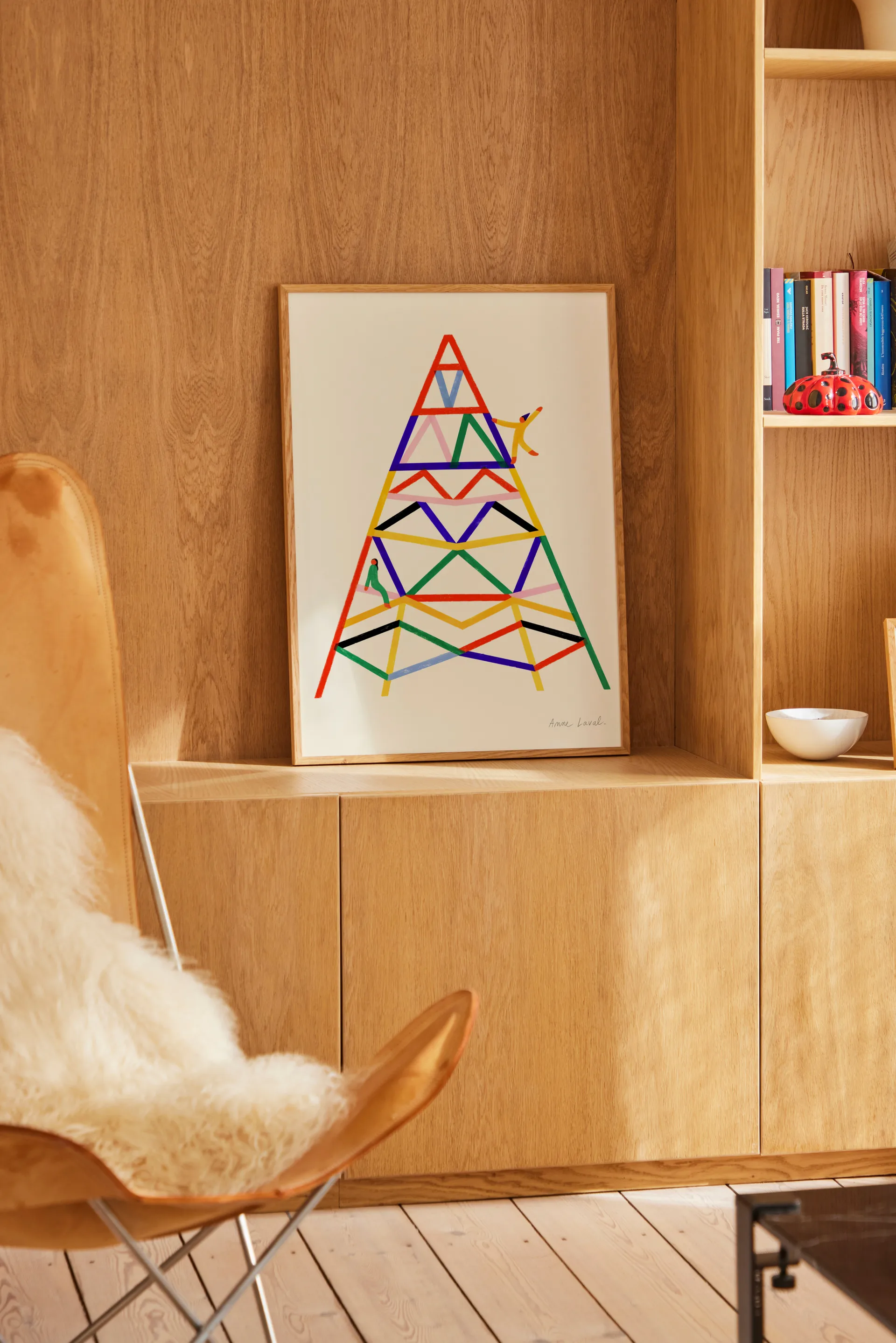 Escalader poster, 50x70 cm Paper Collective