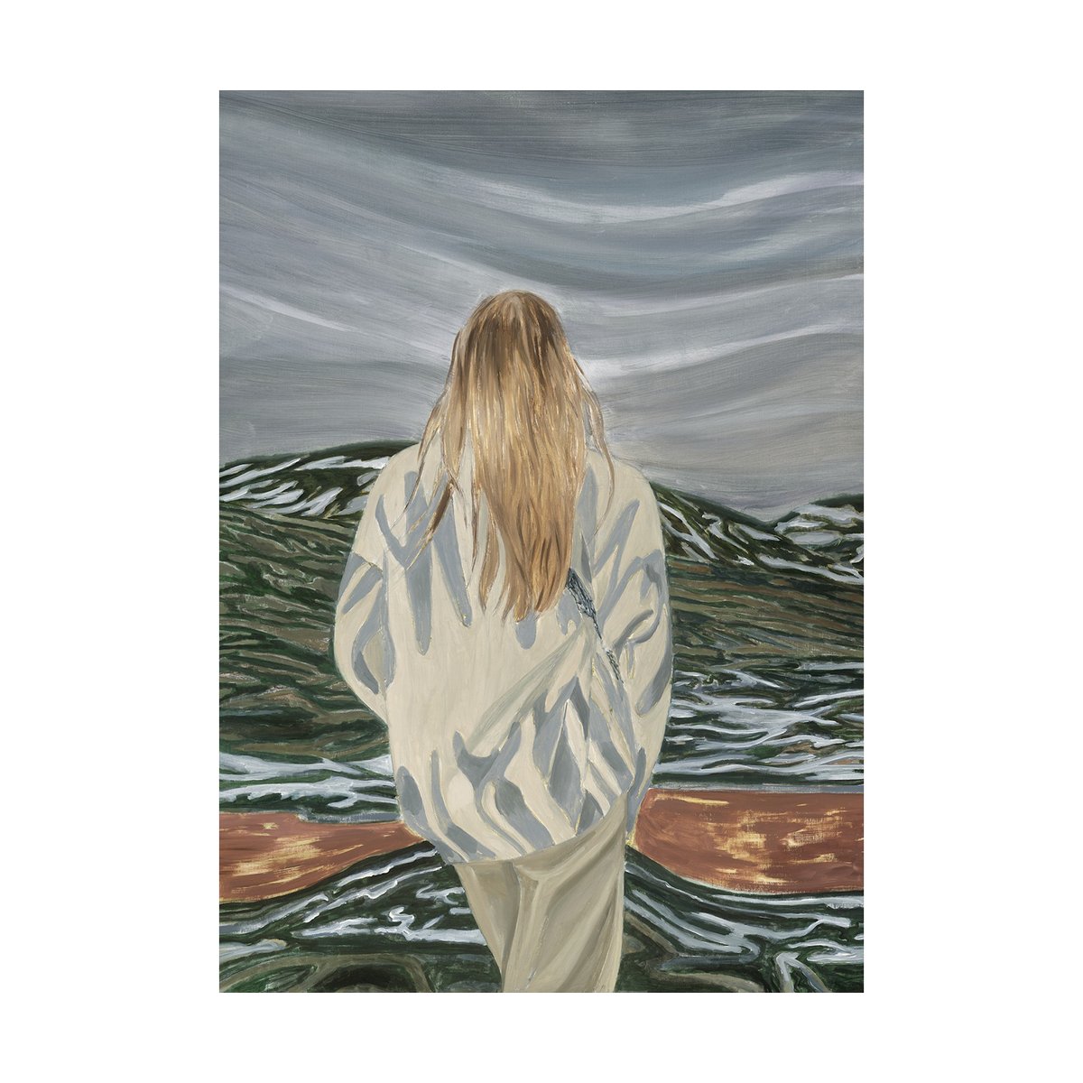 Paper Collective Field poster 30x40 cm | Scandinavisch Interieur | Posters | Grijs