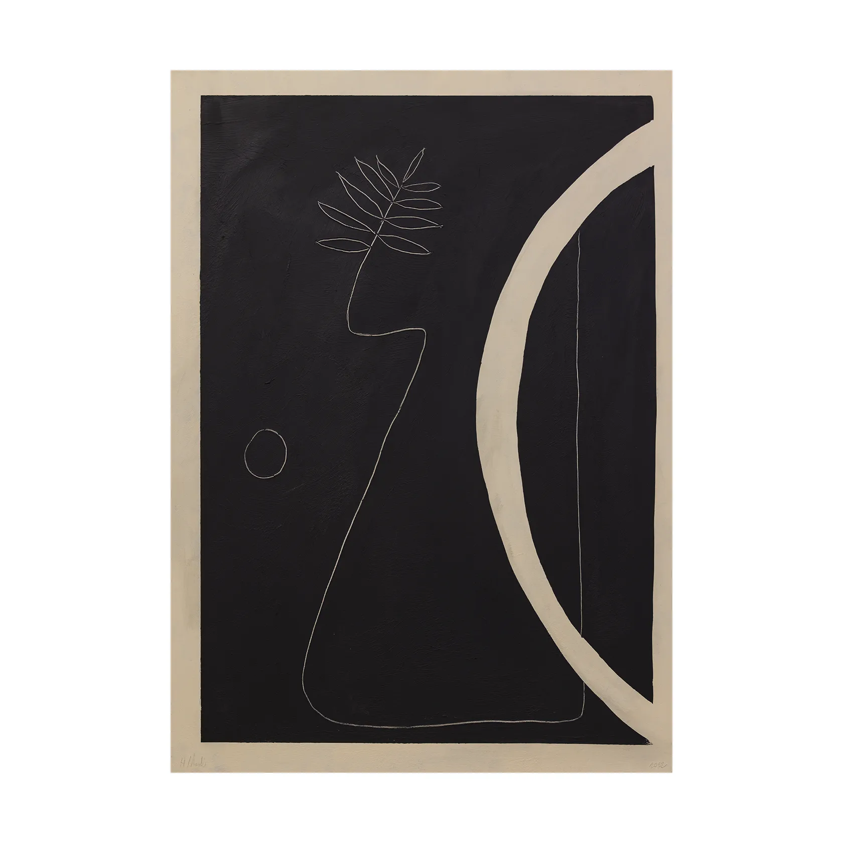 Fleur poster, 30x40 cm Paper Collective