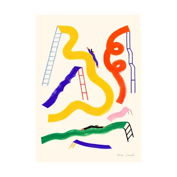 Glisser poster - 30x40 cm - Paper Collective