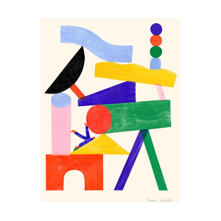 Jouer poster - 30x40 cm - Paper Collective