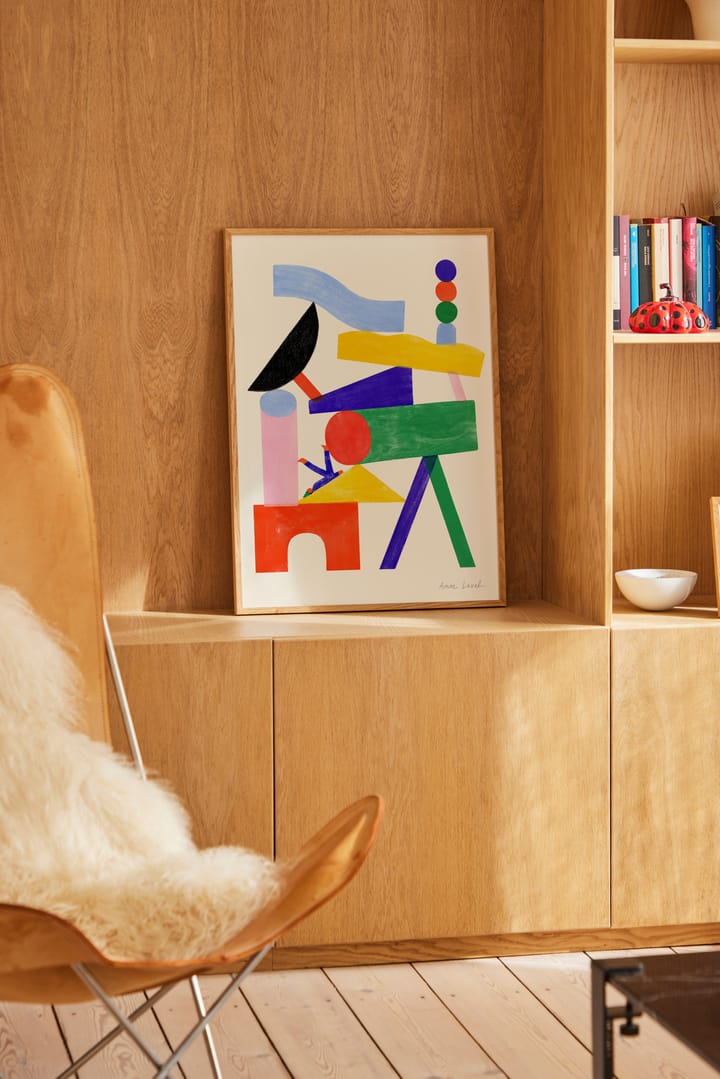 Jouer poster, 50x70 cm Paper Collective