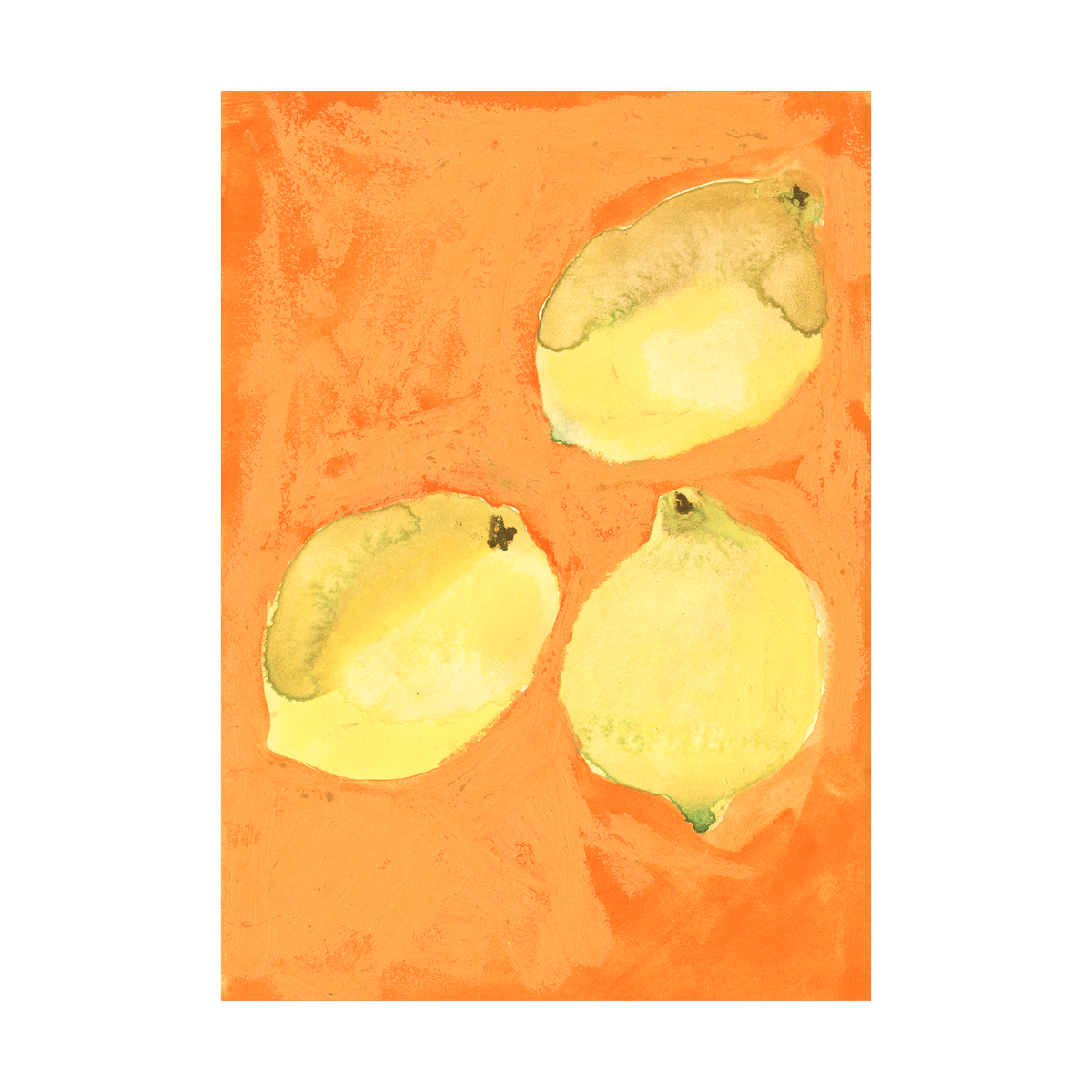Paper Collective Lemons poster 30x40 cm | Scandinavisch Interieur | Posters | Geel