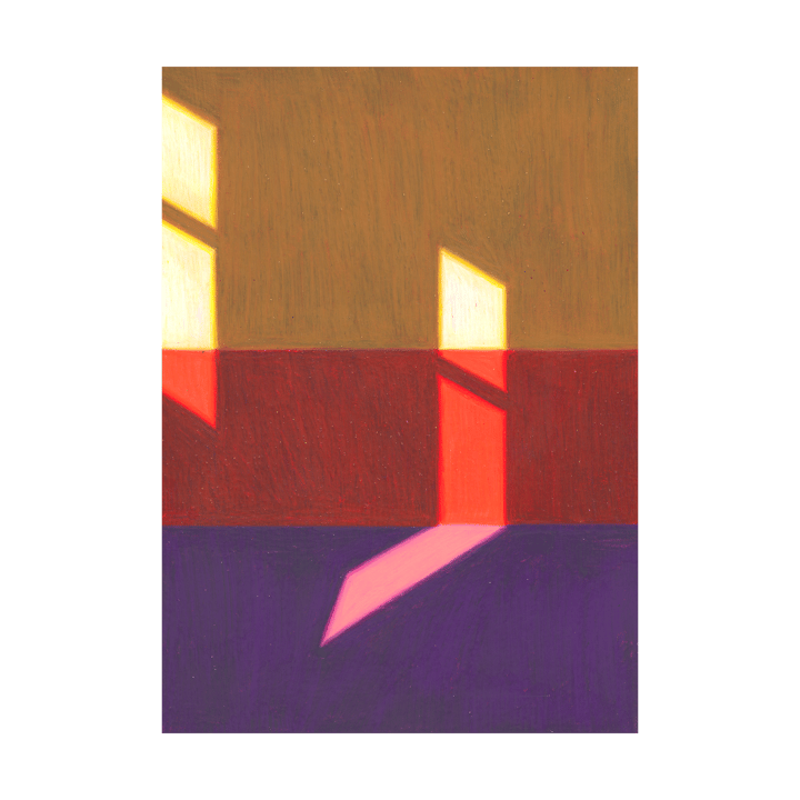 Les Vacances 02  poster - 30x40 cm - Paper Collective