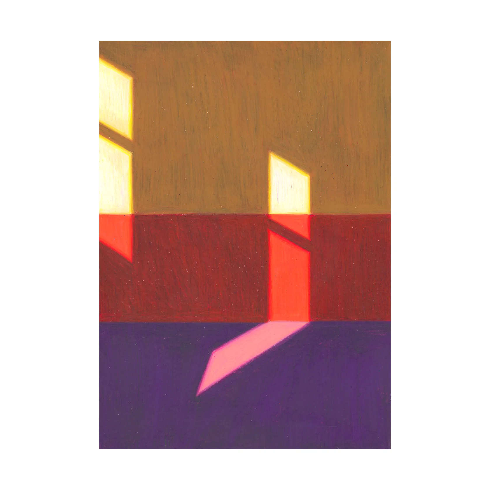 Les Vacances 02  poster, 50x70 cm Paper Collective