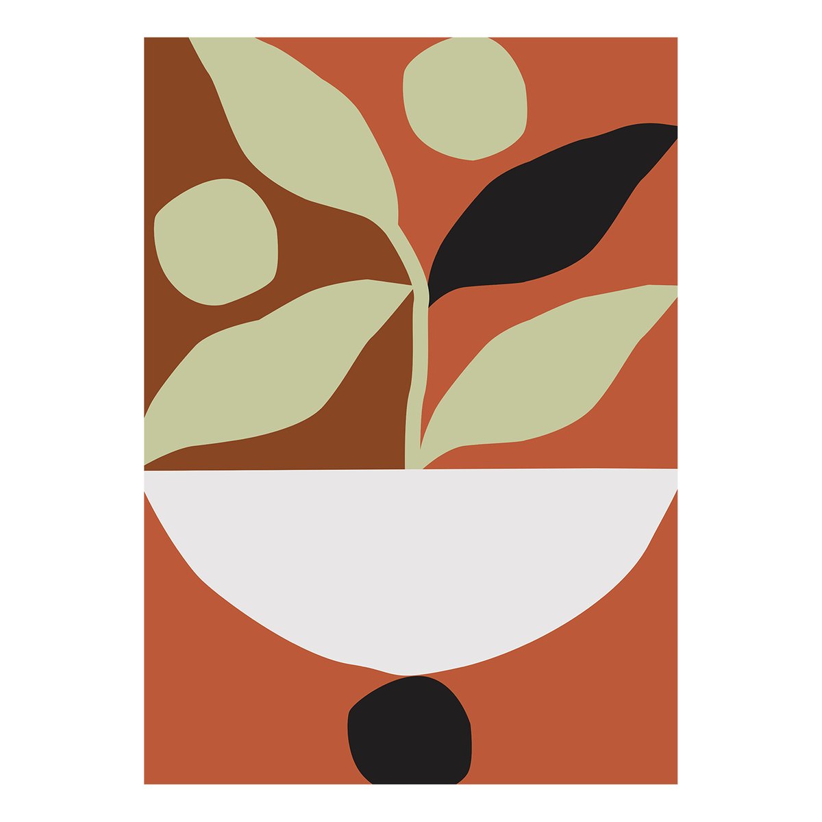 Paper Collective Maceta poster 30x40 cm | Scandinavisch Interieur | Posters | Beige