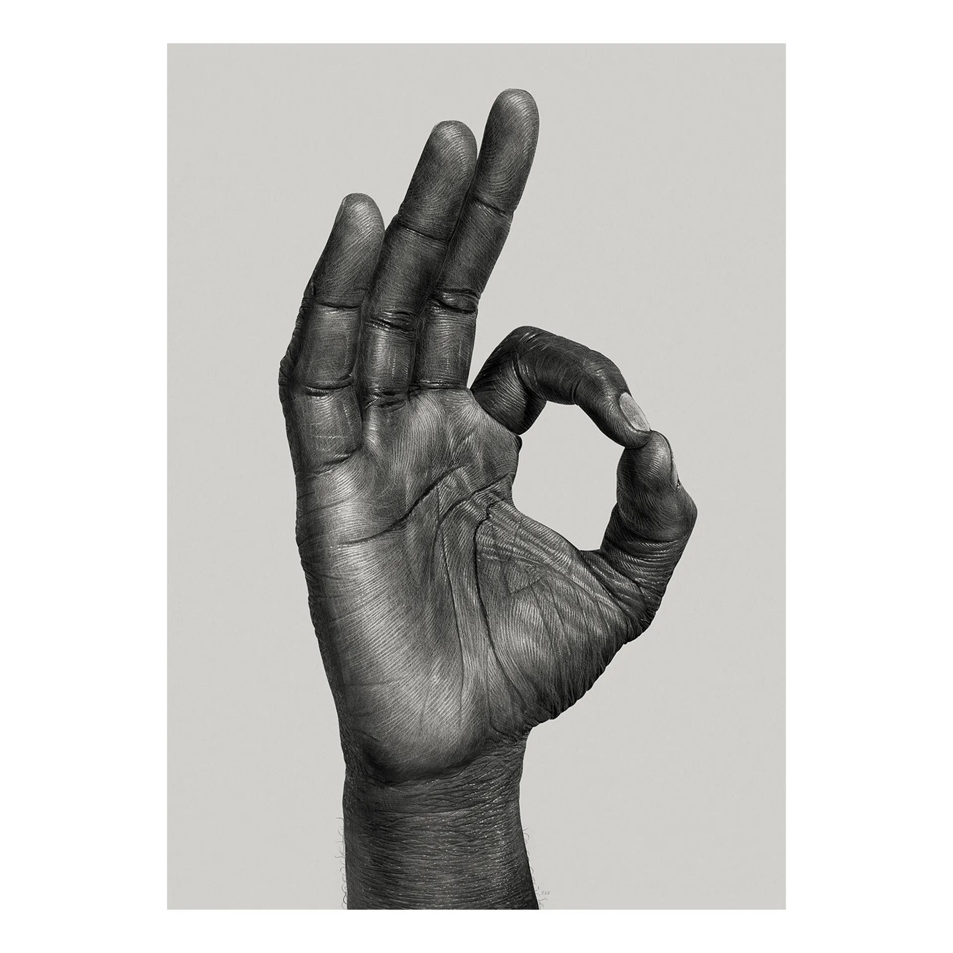 OK poster, 30x40 cm Paper Collective