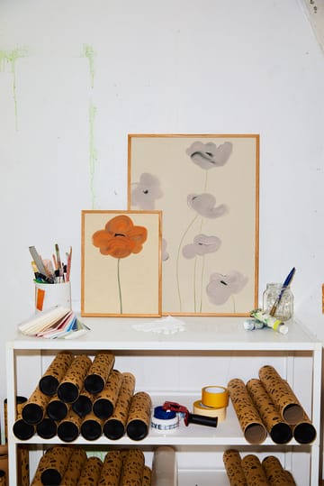 Orange Vallmo poster - 30x40 cm - Paper Collective