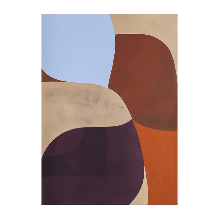 Painted Shapes 02 poster - 50x70 cm - Paper Collective