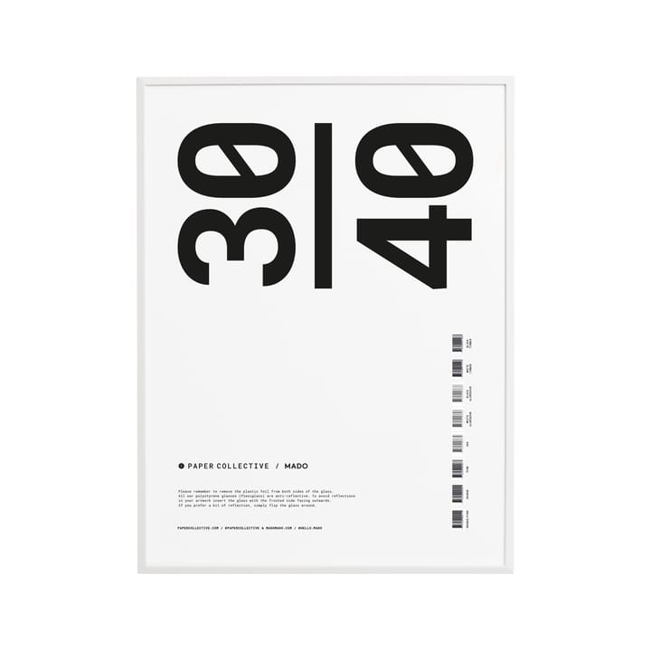 Paper Collective lijst plexiglas-wit - 30x40 cm - Paper Collective