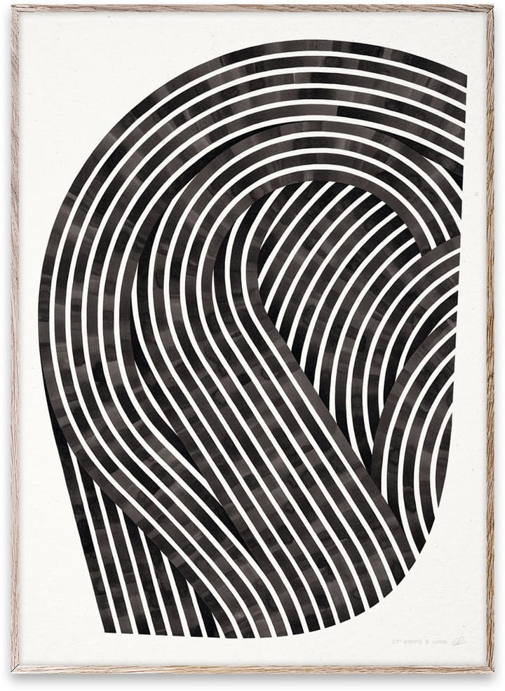 Quantum Fields 01 poster, 50x70 cm Paper Collective