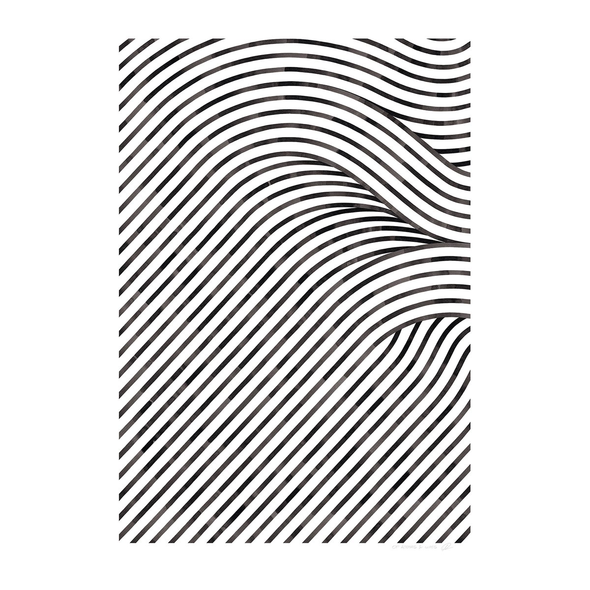 Paper Collective Quantum Fields 02 poster 70x100 cm