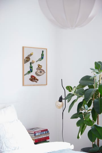Quarter to Four poster - 30x40 cm - Paper Collective
