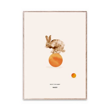 Rocky the Rabbit poster - 50x70 cm - Paper Collective