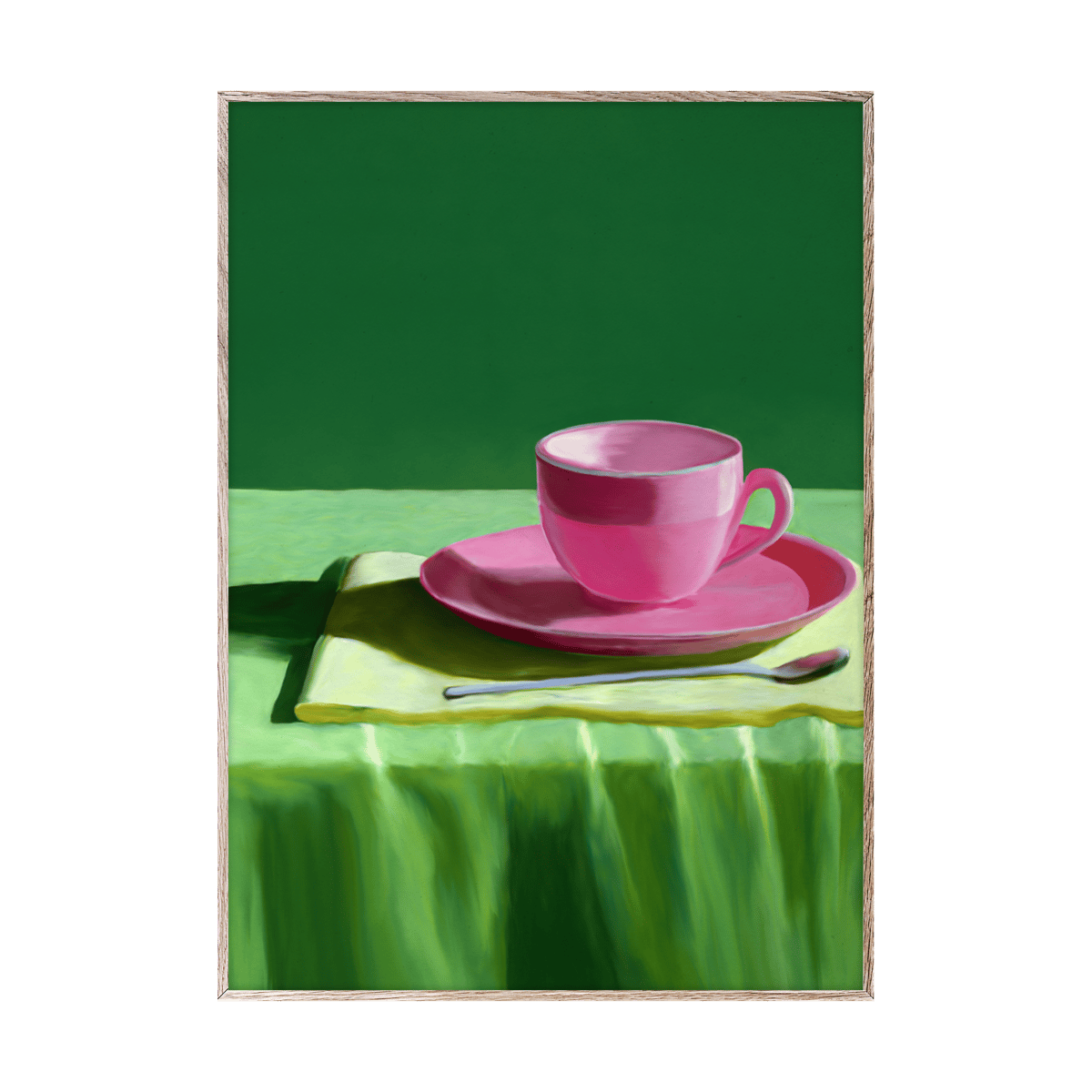 Paper Collective Still Here poster 30x40 cm | Scandinavisch Interieur | Posters | Groen