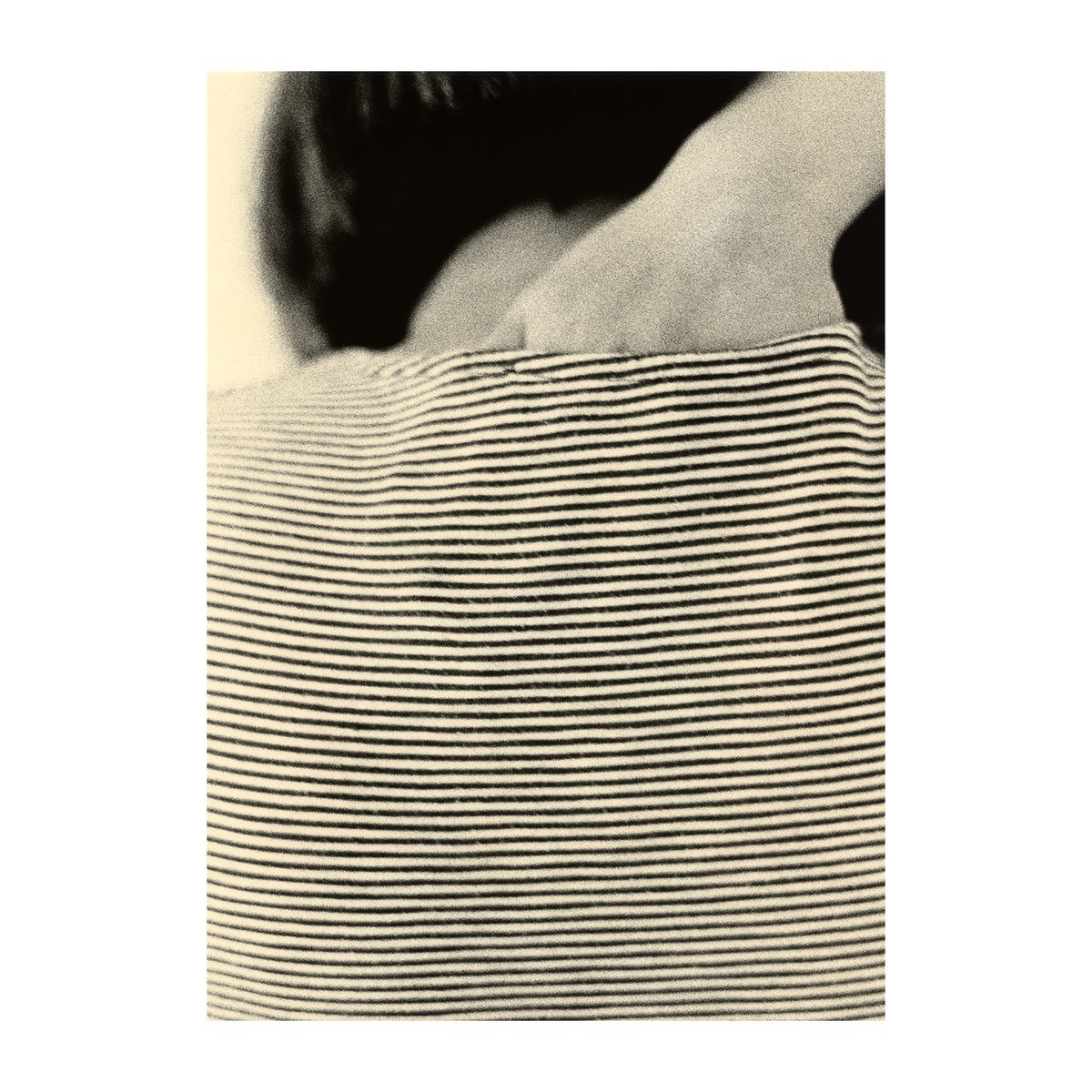 Paper Collective Striped Shirt poster 50x70 cm | Scandinavisch Interieur | Posters | Geel