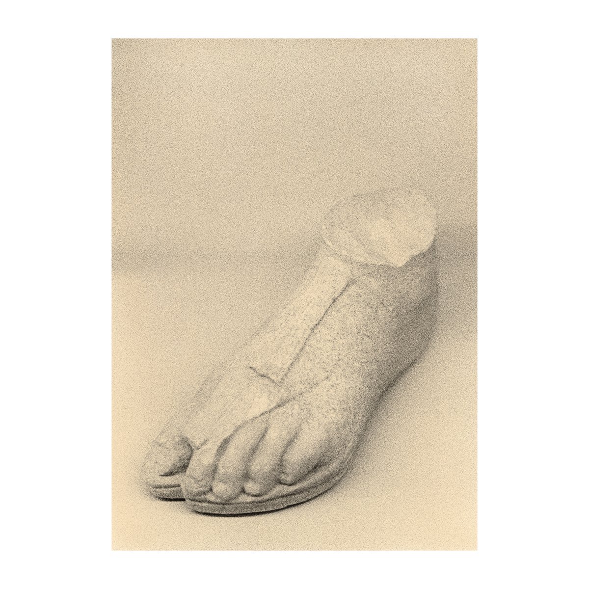 Paper Collective The Foot poster 50x70 cm | Scandinavisch Interieur | Posters | Zwart