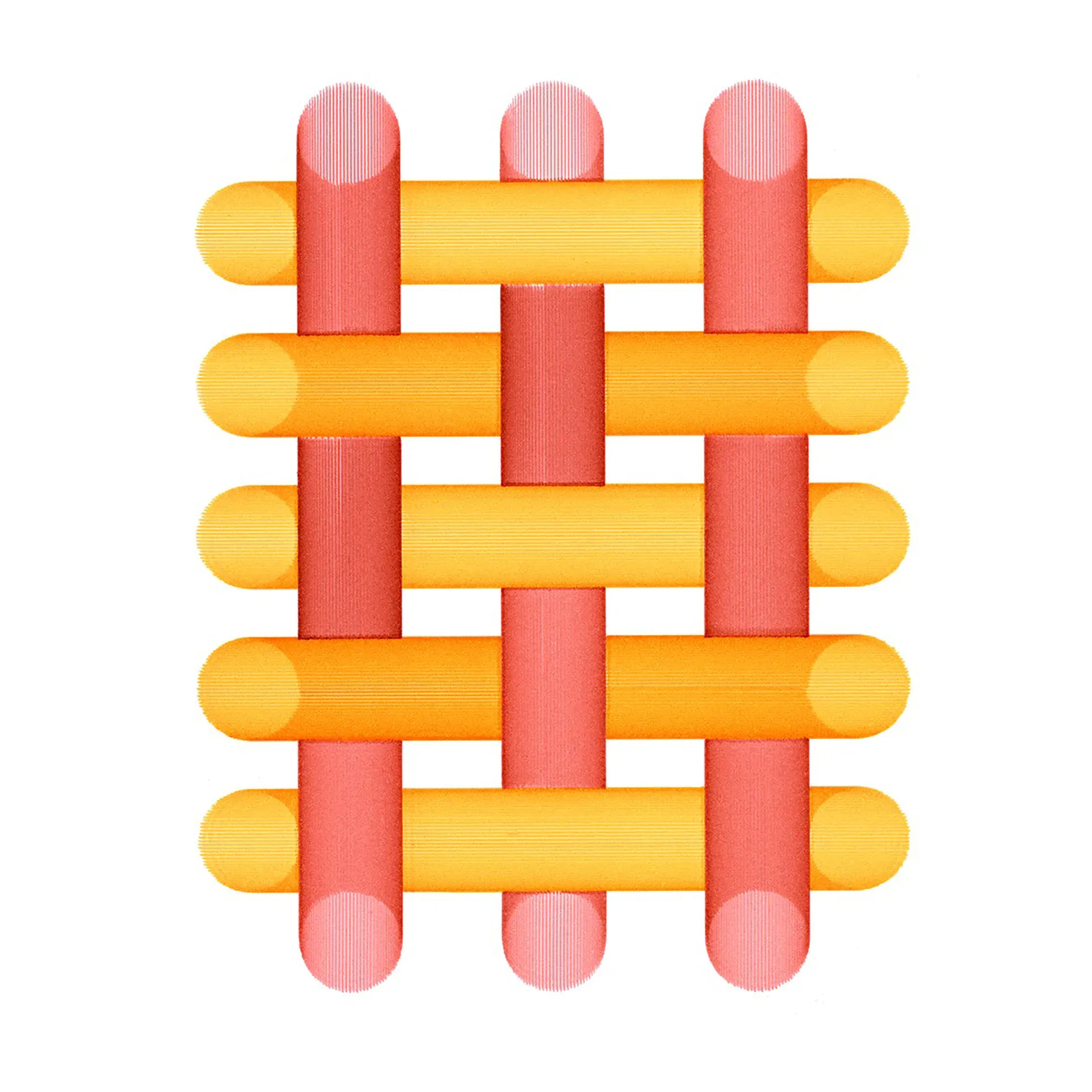 The Weave, 50x70 cm Paper Collective