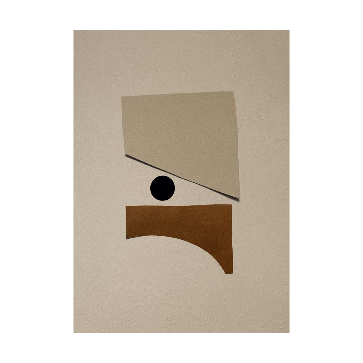 Paper Collective Tipping Point 01 poster 50x70 cm | Scandinavisch Interieur | Posters | Beige