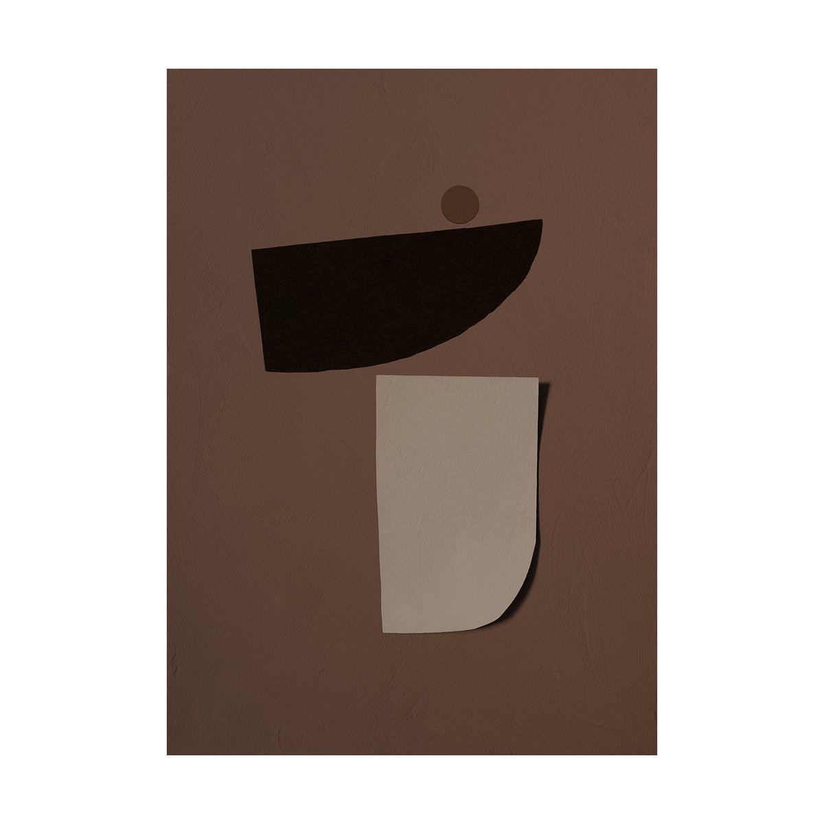 Paper Collective Tipping Point 03 poster 30x40 cm | Scandinavisch Interieur | Posters | Bruin