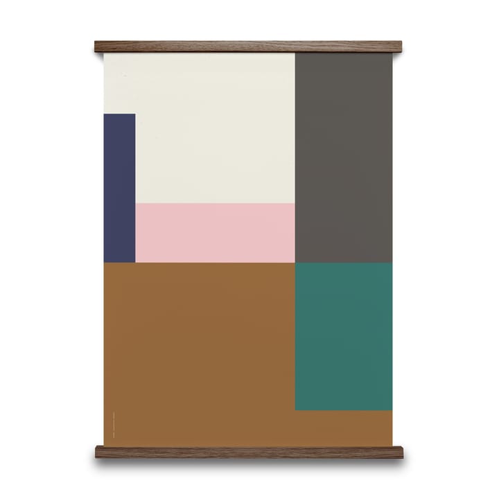 Wrong Geometry poster, model 03. 50 x70 cm. Paper Collective
