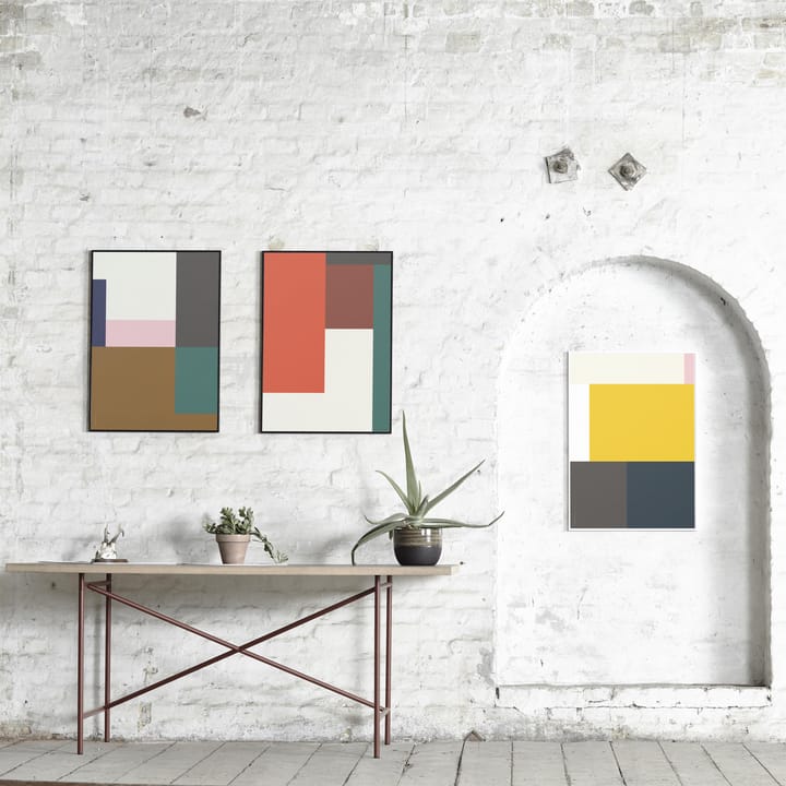 Wrong Geometry poster, model 03. 50 x70 cm. Paper Collective