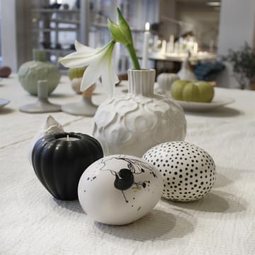 Egg dot - wit-zwart - Paradisverkstaden