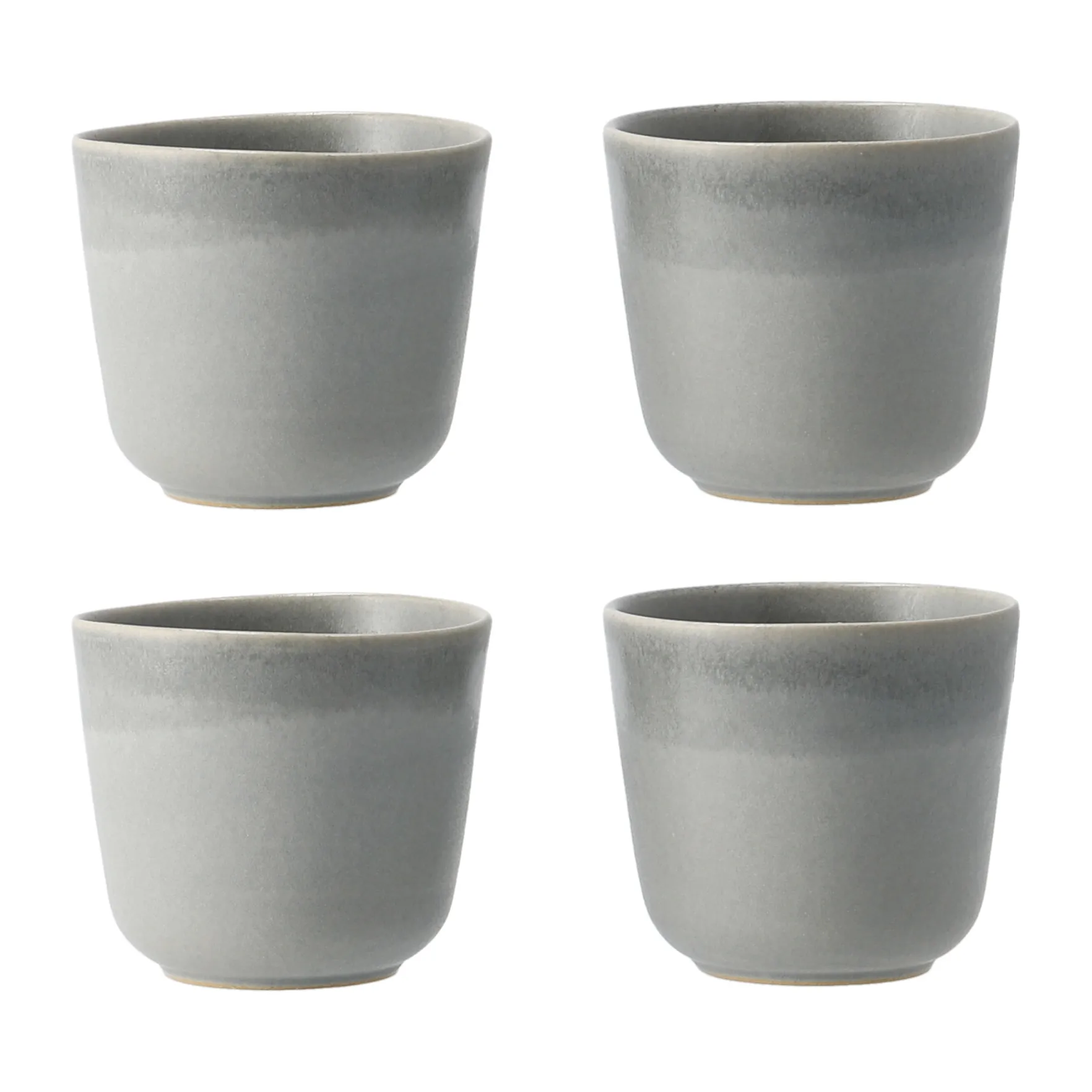Morgon Grå kop 4-pack, Grijs Paradisverkstaden