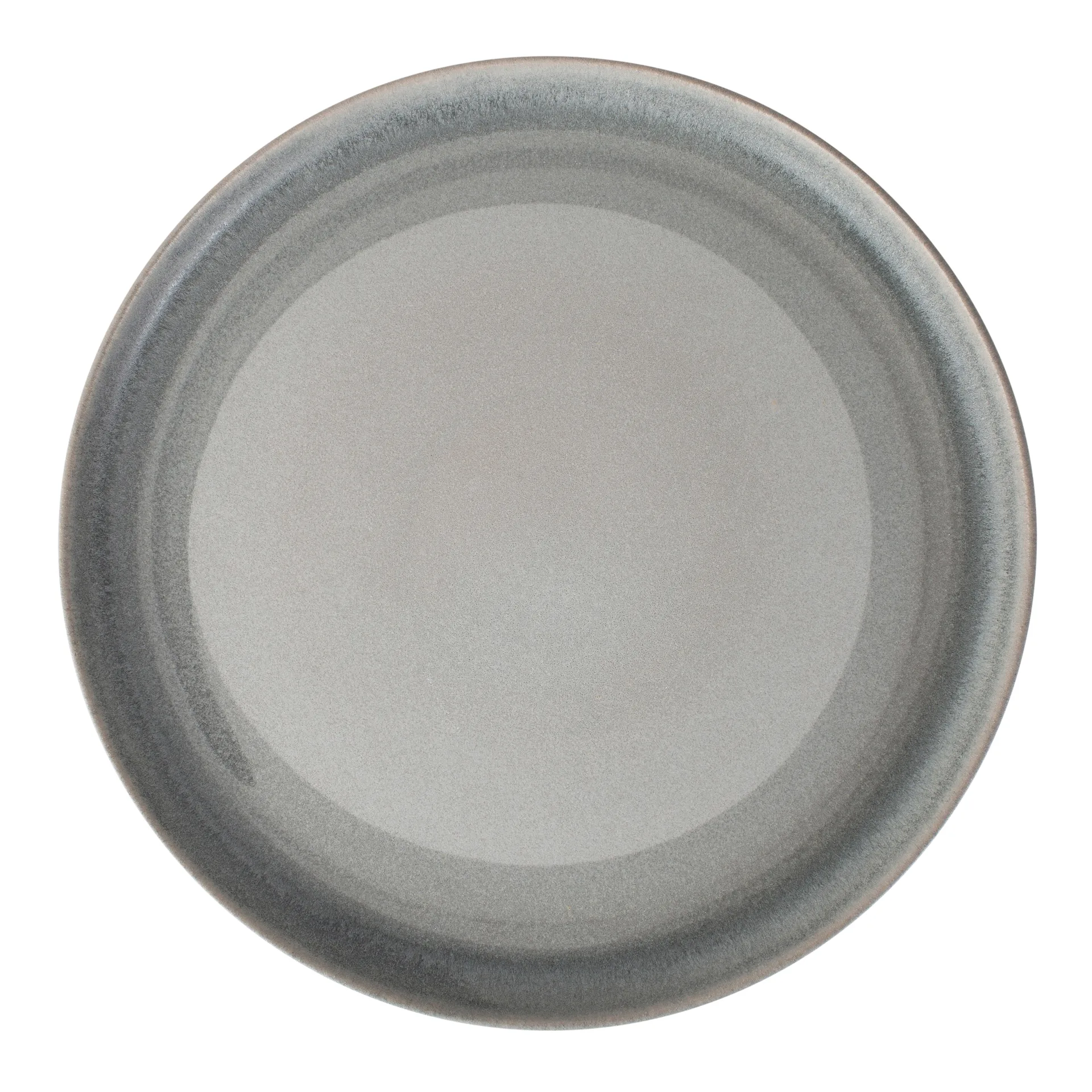 Morgon Grijs bord 27 cm, Kalk Paradisverkstaden