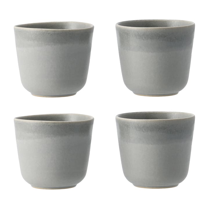 Morgon Grå kop 4-pack - Grijs - Paradisverkstan