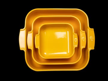 Appolia keramiek schaal 40x27 cm - Saffron yellow - Peugeot