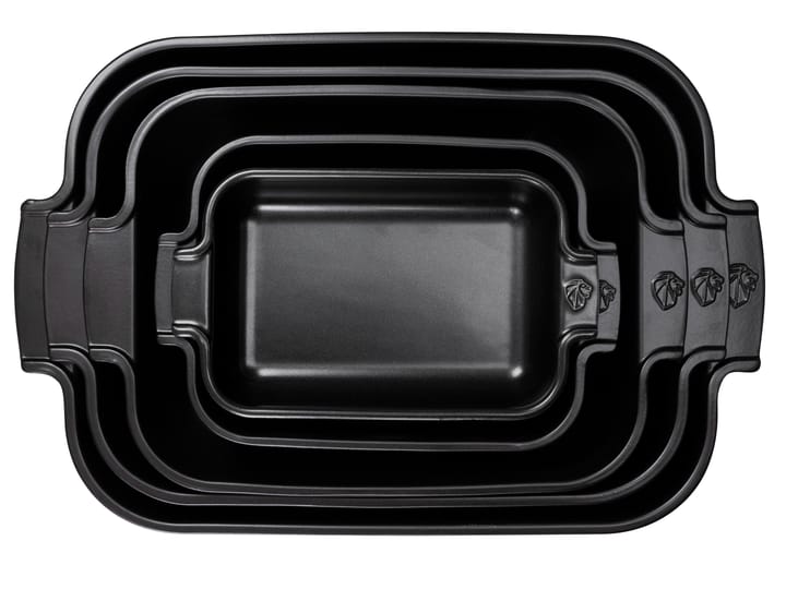 Appolia keramiek schaal 40x27 cm, Satin black Peugeot