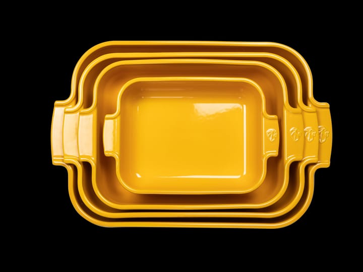 Appolia keramieken ovenschaal 29,5x36 cm, Saffron yellow Peugeot