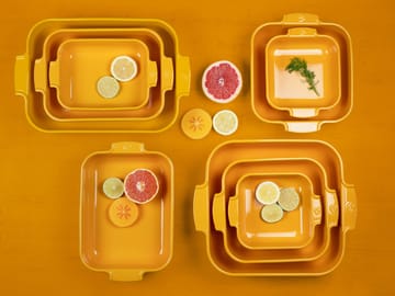 Appolia keramieken ovenschaal 29,5x36 cm - Saffron yellow - Peugeot