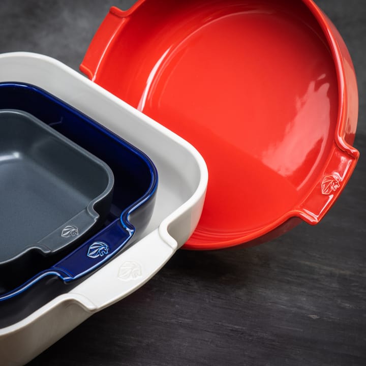 Appolia keramieken vorm Ø34 cm, Rood Peugeot