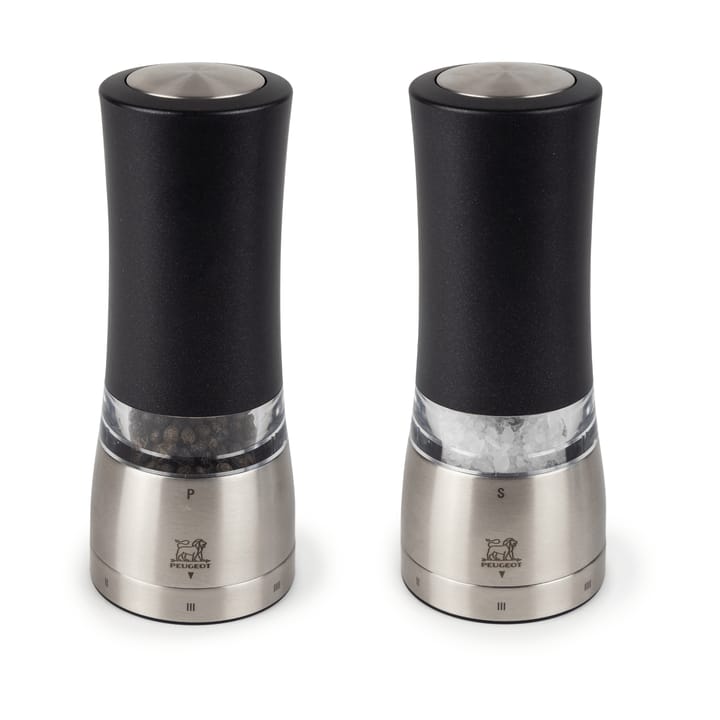 Daman elektrische kruidenmolen 2-pack, Zwart Peugeot