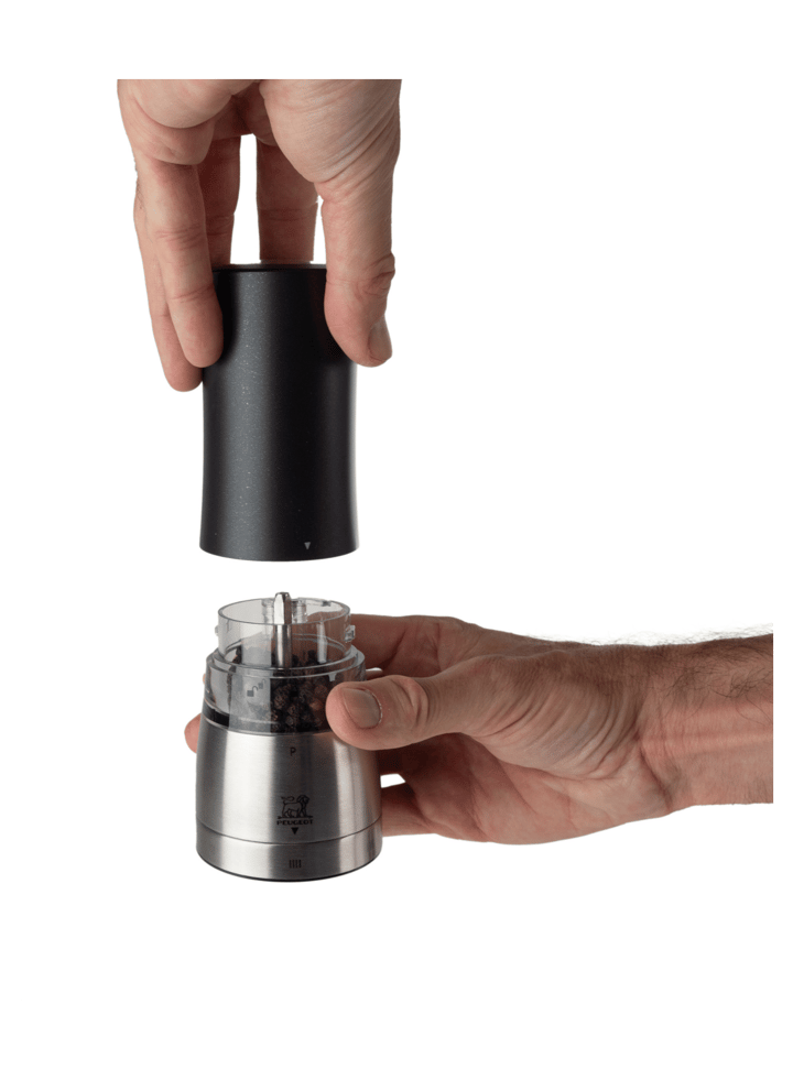 Daman elektrische kruidenmolen 2-pack, Zwart Peugeot
