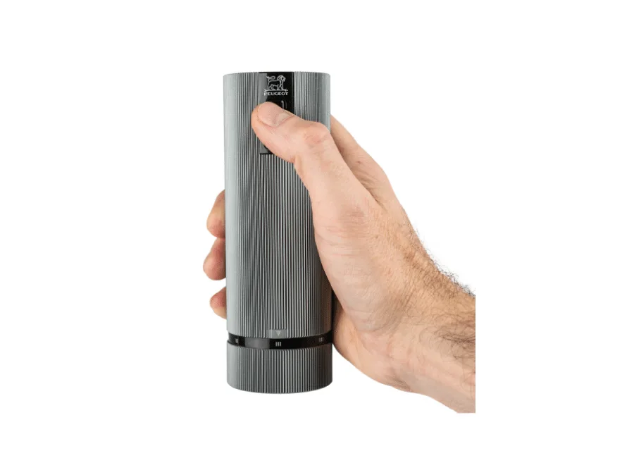 Line elektrische kruidenmolen 2-pack, Carbon-aluminium Peugeot