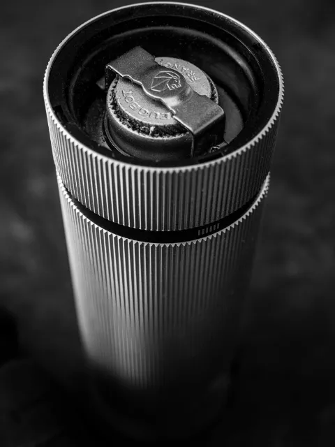 Line Z DUO Electric zout-en-pepermolen 2 delig., Aluminium-carbon Peugeot