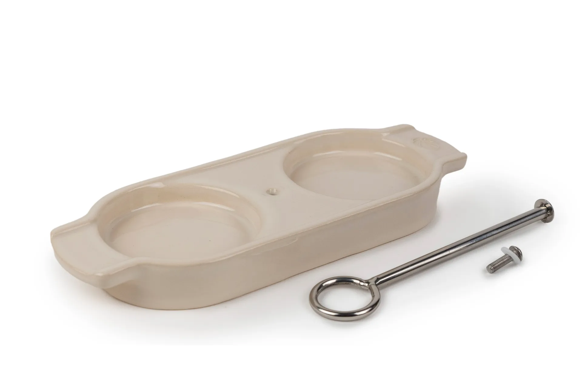 Linea kruidenmolenrek met handvat, Ecru Peugeot